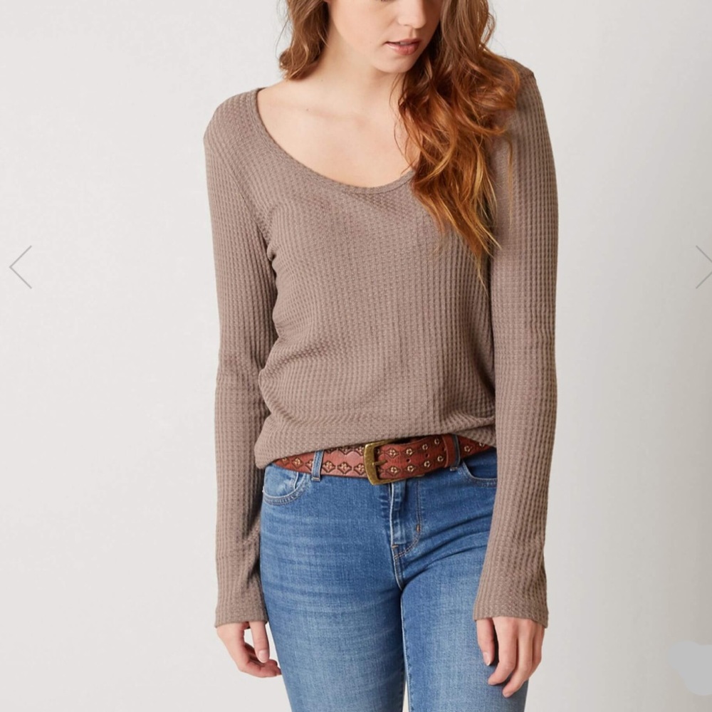 BKE Core Waffle Shirt Size S